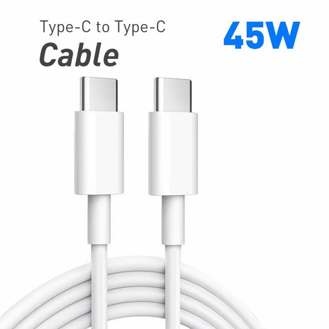 Image of 45W USB-C Fast charging cables