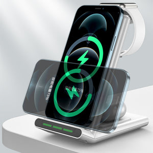3in1 Fast charging Wireless Chargers for iPhone android phones iWatch airpods