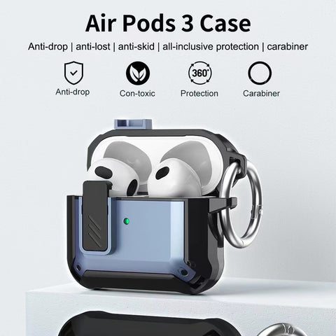 Image of Leather case for Airpods 3 Pro 2 1 Luxury cover