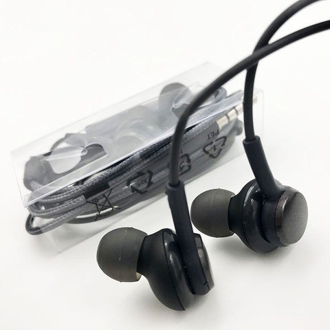 Image of Factory wholesale Universal S8 S9 S10 earbuds with Volume control & Mic for Samsung for all phones